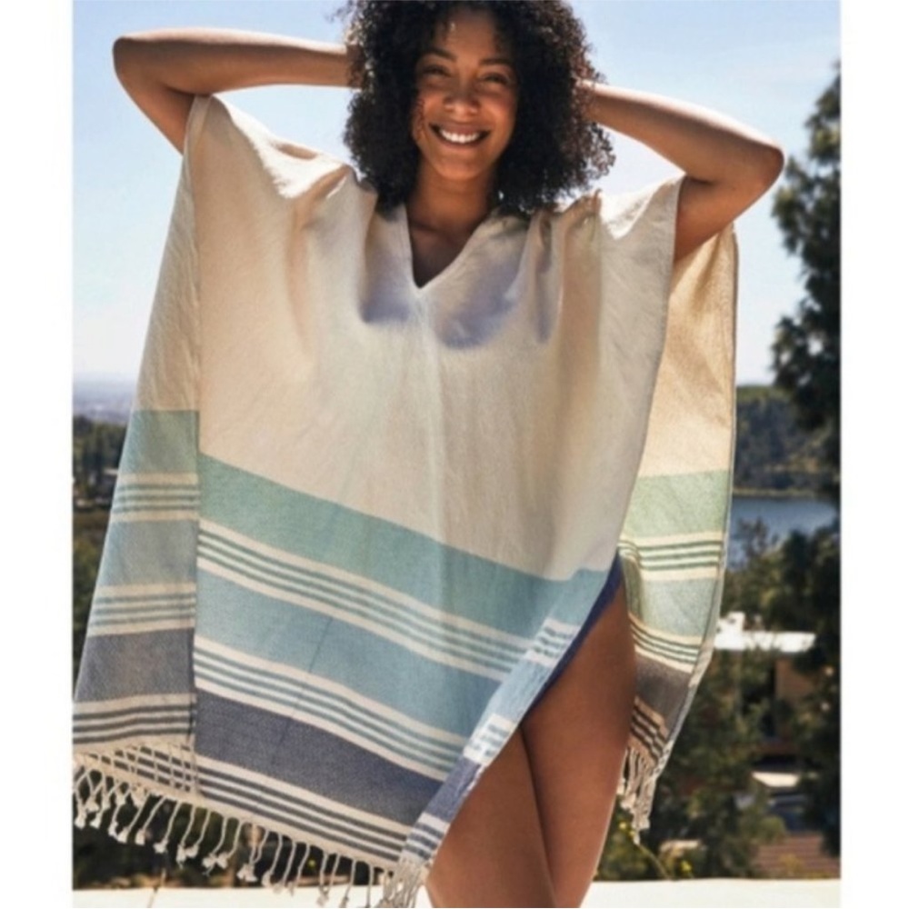 Tribe Alive Caftan Cover Up. OS